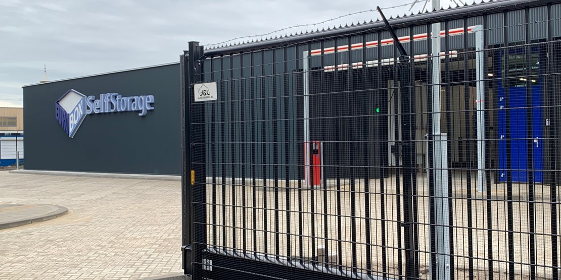 Eurobox Self Storage Bergen op Zoom vooraanzicht